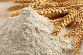 Manguera alimentaria para la industria harinera, del trigo y otros cereales en grano
