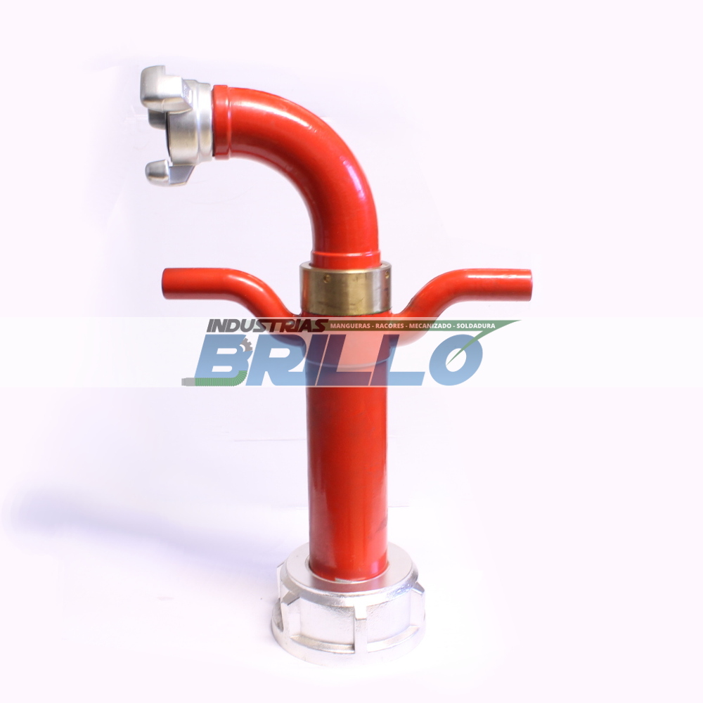 Contraincendios codo giratorio entrada bombero salida barcelona